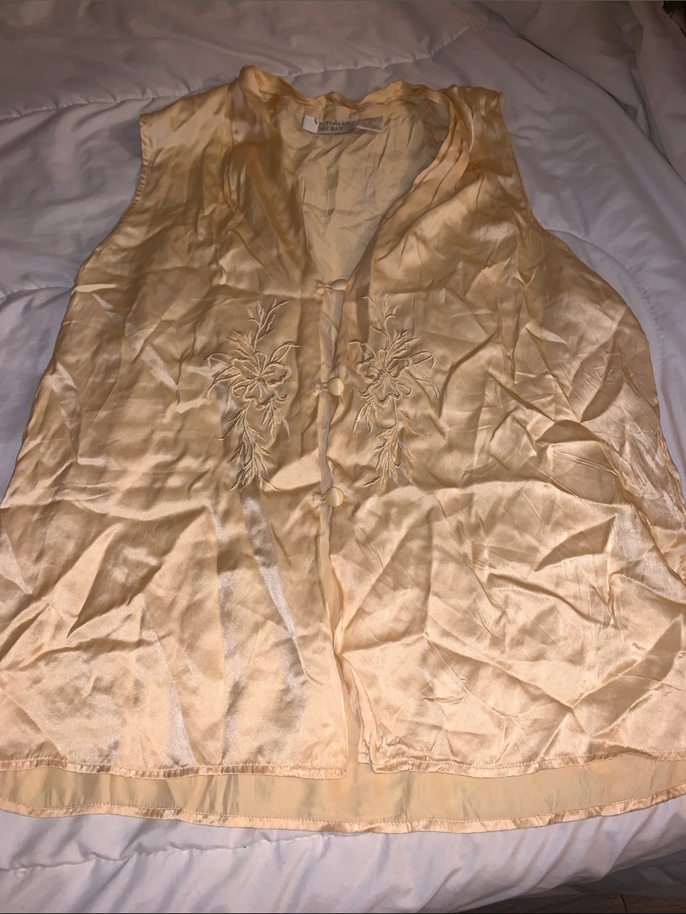Victoria’s Secret 100% silk nighty top size Medium